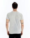Stone Washed Effect VINTAGE SKULL VESPA Printed CottonT-shirt