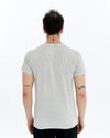 Stone Washed Effect Sword Catana Cat ArtPrinted CottonT-shirt