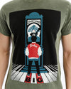 Stone Washed ZOL TARSPEAKSPrinted CottonT-shirt