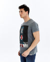 Stone Washed ZOL TARSPEAKSPrinted CottonT-shirt