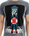Stone Washed ZOL TARSPEAKSPrinted CottonT-shirt
