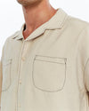 Plain Tencel Blend Men's Shirt