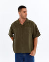 Plain Tencel Blend Men's Shirt