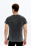 Stone Washed TOTORO EMOTIONAL SUPPORTPrinted CottonT-shirt