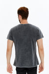 Stone WashedADVENTUREPrinted CottonT-shirt