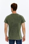 Stone WashedADVENTUREPrinted CottonT-shirt
