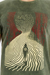 Stone WashedADVENTUREPrinted CottonT-shirt