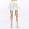Women Ballon Bubble cut Plain Skirt