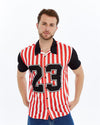23 STRIPPEDPatterned Print Men's Regular Shirt