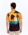 ORANGE BEACH Patterned Print Men's Regular Shirt