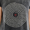 Stone WashedPI Number Print Scoop Neck Women's T-Shirt