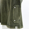 Acid Washed Relaxed Baggy HeavweightRivitedCottonT-shirt