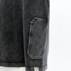 Acid Washed Relaxed Baggy HeavweightPlainCottonT-shirt