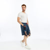 Stone Washed Cotton Distrees Cut Men's Jogger