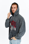 Stone Washed HAMMER OF CAMDEN TOWNPrinted Cotton Men's Hoodie