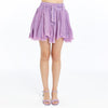 Women self patternedwith belt loop Stone Washed Cotton Plain Skirt