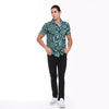 Cool Cat Printed Short Sleeve Men's Shirt