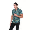 Cool Cat Printed Short Sleeve Men's Shirt