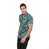 Cool Cat Printed Short Sleeve Men's Shirt