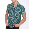 Cool Cat Printed Short Sleeve Men's Shirt