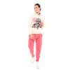 MAJIN VEGETA Printed Cotton Hoodie