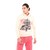 MAJIN VEGETA Printed Cotton Hoodie