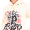 MAJIN VEGETA Printed Cotton Hoodie