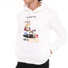 TRUST ME Printed Cotton Hoodie