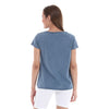 Anthracite Stone Washed Halloween SkullPrint Women's Top