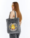 I CHOOSE VIOLENCE FUNNY DUCK Printed Cotton Tote Bag