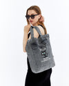 I M FINE EVERYTING IS FINE Printed Cotton Tote Bag