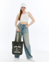 LONDON & ENGLAND SOUVENIER Printed Cotton Tote Bag