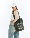 LONDON & ENGLAND SOUVENIER Printed Cotton Tote Bag