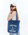 LONDON & ENGLAND SOUVENIER Printed Cotton Tote Bag