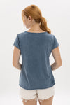 Anthracite Stone Washed Dream TotoroPrint Women's Top