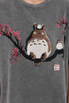 Stone WashedTotoro on the TrreePrinted Women's Relaxed T-Shirt
