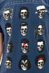 Forever Famous Icons Printed Cotton Men'sT-Shirt