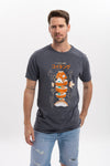 Sushi animated Printed T-Shirt