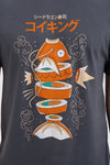 Sushi animated Printed T-Shirt