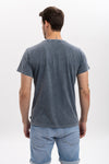Stone WashedGuitar Mc 1995 Patent Printed Cotton T-Shirt