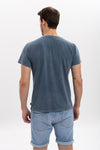 Stone Washed EffectUnderground Sound Music Printed Men's T-shirt