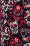 Skull Rose Print Men'sRegularShirt