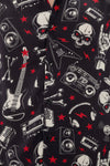 Rock & Roll Skull Men's Regular Shirt