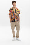 All GuitarFullPrint Patterned Men's RegularShirt
