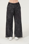 Straight Flare LegWomen Stone Washed Cotton Trouser