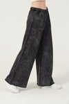 Straight Flare LegWomen Stone Washed Cotton Trouser