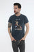 Anthracite Stone Washed Effect Trust Me I am Genius   Printed Men's T-shirt