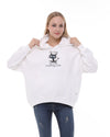 I'm Fine Everything FinePrint FleeceCotton Women Long SleeveHoodie