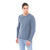 ANTRACİTE Stone Washed Cotton Men Long Sleeve