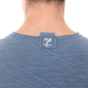 Stone Washed Cotton Men Long Sleeve Top